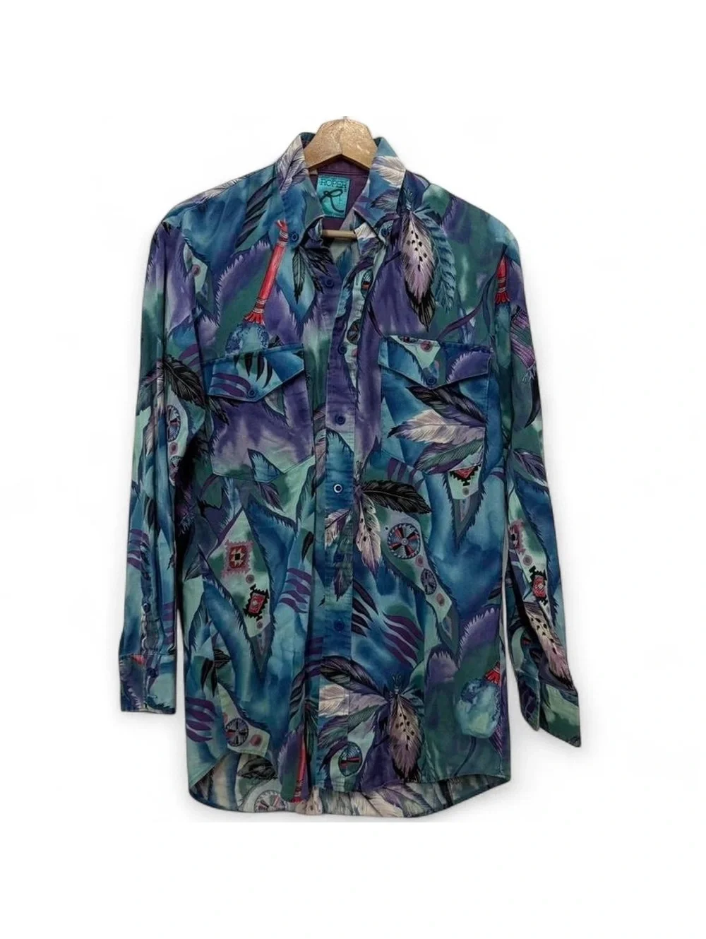 Vintage Roper Western Button Up - Picture 1 of 3